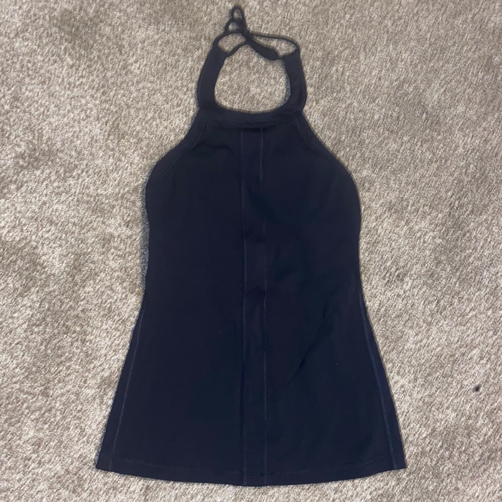 Lululemon Open Back High-Neck Tank